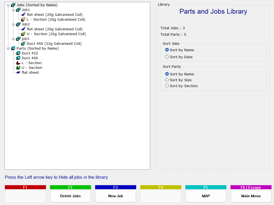 Autofold Parts and Job