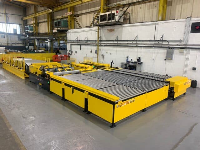 Autofold Transfer Line